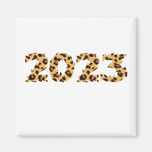 Gelukkig nieuwjaar 2023 magneet (Voorkant)