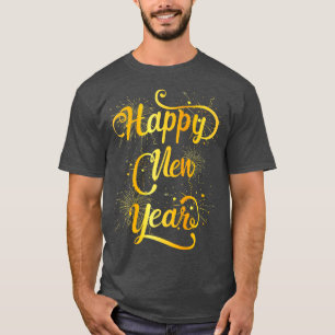Gelukkig nieuwjaar 2023 Nieuwe jaren Leveringen va T-shirt