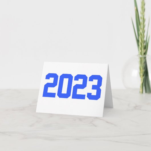 Gelukkig nieuwjaar 2023 - nieuwjaar 2023 bedankkaart (Voorkant)