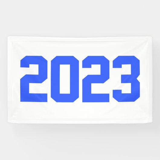 Gelukkig nieuwjaar 2023 - nieuwjaar 2023 spandoek (Horizontaal)