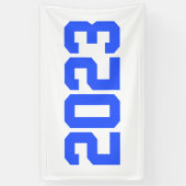 Gelukkig nieuwjaar 2023 - nieuwjaar 2023 spandoek (Verticaal)