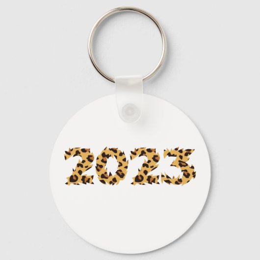 Gelukkig nieuwjaar 2023 sleutelhanger (Voorkant)
