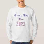 Gelukkig nieuwjaar 2023 t-shirt (Voorkant)