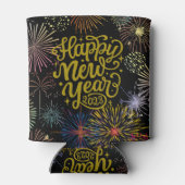 Gelukkig nieuwjaar 2023 Thunder_Cove Blikjeskoeler (Achterkant)