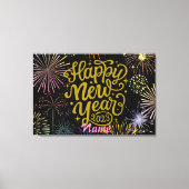 Gelukkig nieuwjaar 2023 Thunder_Cove Canvas Afdruk (Voorkant)