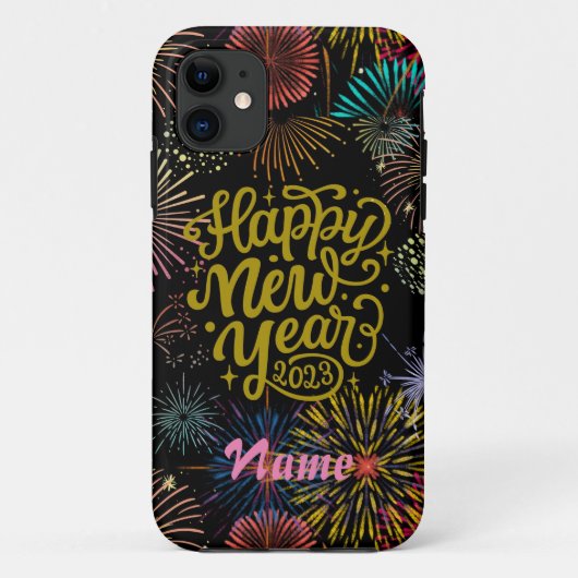 Gelukkig nieuwjaar 2023 Thunder_Cove Case-Mate iPhone Case (Achterkant)