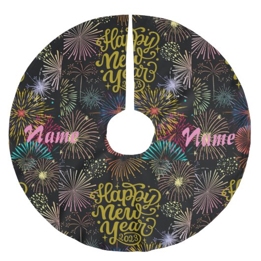 Gelukkig nieuwjaar 2023 Thunder_Cove Kerstboom Rok (Voorkant)