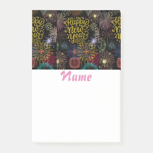 Gelukkig nieuwjaar 2023 Thunder_Cove Post-it® Notes (Voorkant)