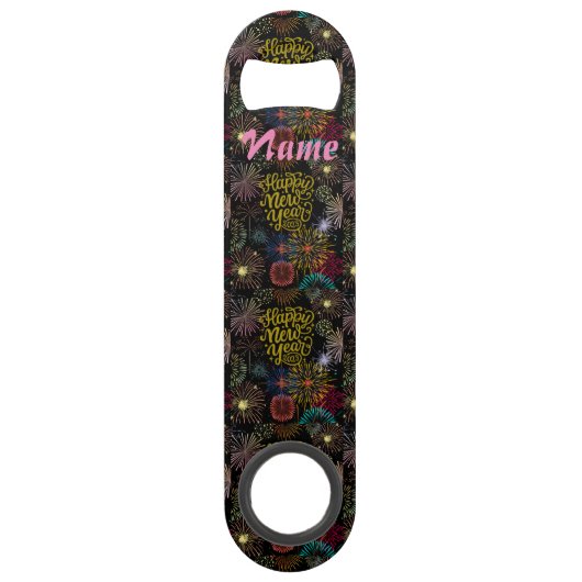 Gelukkig nieuwjaar 2023 Thunder_Cove Speed Flessenopener (Voorkant)