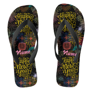 Gelukkig nieuwjaar 2023 Thunder_Cove Teenslippers