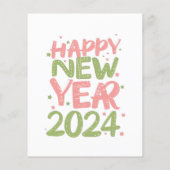 Gelukkig nieuwjaar 2024 (Achterkant)