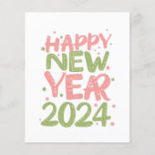 Gelukkig nieuwjaar 2024 (Voorkant)