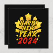 Gelukkig nieuwjaar 2024 (Voorkant / Achterkant)