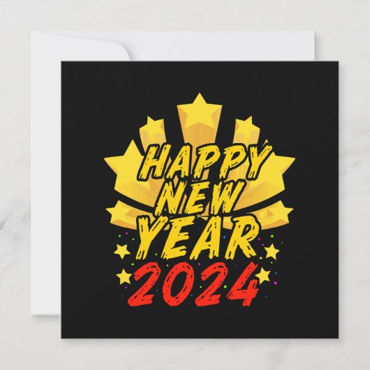Gelukkig nieuwjaar 2024 (Voorkant)