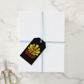 Gelukkig nieuwjaar 2024 cadeaulabel (Met Touw)