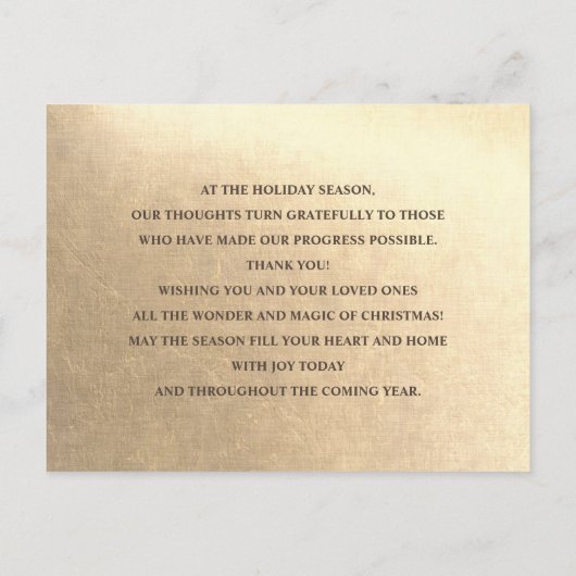 Gelukkig Nieuwjaar 2024. Custom Corporate Kaart (Achterkant)