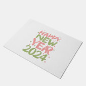Gelukkig nieuwjaar 2024 deurmat (Schuin)