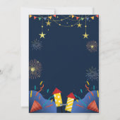 gelukkig nieuwjaar 2024 feestdagenkaart (Achterkant)