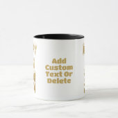 Gelukkig Nieuwjaar 2024 Gouden Nieuwjaar Party Mok (Midden)