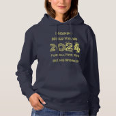 Gelukkig Nieuwjaar 2024 Hooded Sweater Hoodie (Voorkant)