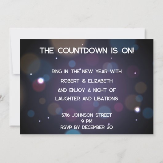 Gelukkig nieuwjaar 2024 kaart (Achterkant)