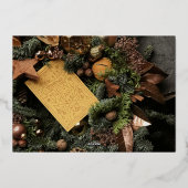 GELUKKIG NIEUWJAAR 2024 | SEIZOEN GROETJES CORPORA FOLIE FEESTDAGENKAART (Achterkant)