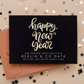 GELUKKIG NIEUWJAAR 2024 | SEIZOEN GROETJES CORPORA FOLIE FEESTDAGENKAART