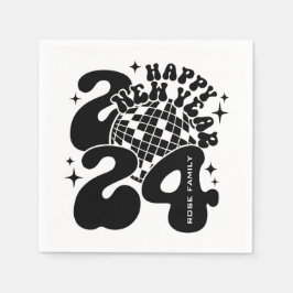 Gelukkig nieuwjaar 2024 servet