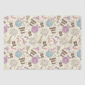 Gelukkig nieuwjaar 2024 tissuepapier (Voorkant)