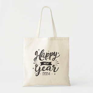 Gelukkig nieuwjaar 2024 tote bag