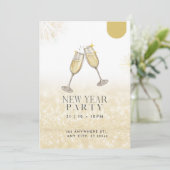 Gelukkig Nieuwjaar 2024 Uitnodiging (Staand voorkant)