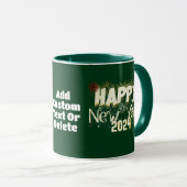 Gelukkig Nieuwjaar 2024 Vibrant Nieuwjaar Partij Mok (Voorkant rechts)
