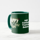 Gelukkig Nieuwjaar 2024 Vibrant Nieuwjaar Partij Mok (Voorkant links)