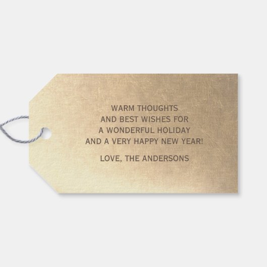 Gelukkig Nieuwjaar 2024. vuurwerk Cadeaulabel (Achterkant Horizontaal)