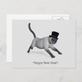 Gelukkig Nieuwjaar 2025 Briefkaart (Voorkant / Achterkant)