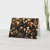 Gelukkig Nieuwjaar 2025 Chic Goud Zakelijk Feestdagen Kaart (Achterkant)