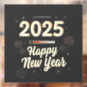 Gelukkig Nieuwjaar 2025 Familie Matching Raamsticker (Vel 2)