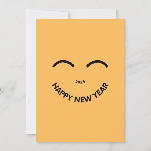 GELUKKIG NIEUWJAAR 2025 Feestelijke kerstkaart (Voorkant)