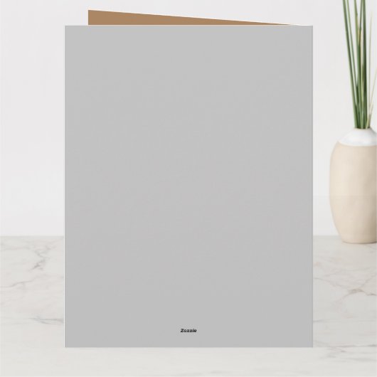 Gelukkig Nieuwjaar 2025 gevouwen wenskaart Kaart (Achterkant)