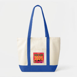 Gelukkig Nieuwjaar 2025 Impulse Canvas tas***** Tote Bag
