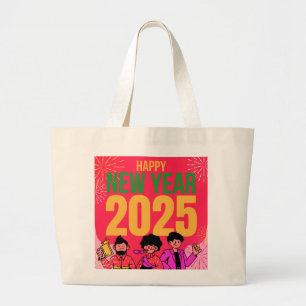 Gelukkig Nieuwjaar 2025 Jumbo Tas