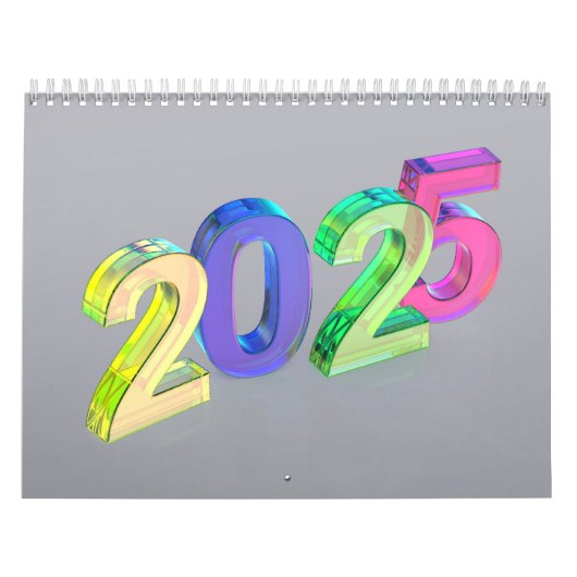 Gelukkig Nieuwjaar 2025 Kalender (Hoes)