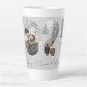 Gelukkig Nieuwjaar 2025 Latte Mok (Voorkant)