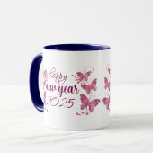 Gelukkig Nieuwjaar 2025 Mok (Voorkant links)