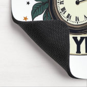 Gelukkig Nieuwjaar 2025 Nieuwjaarsviering  Muismat (Hoek)