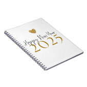 Gelukkig Nieuwjaar 2025 Notitieboek (Rechterzijde)