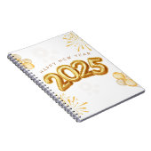 Gelukkig Nieuwjaar 2025 Notitieboek (Rechterzijde)