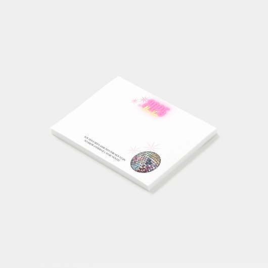 Gelukkig Nieuwjaar 2025 Post-it® Notes (Schuin)