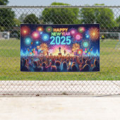 Gelukkig Nieuwjaar 2025 Spandoek (Insitu)