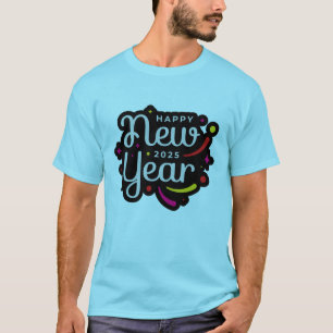 Gelukkig Nieuwjaar 2025 T-shirt